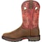 Georgia Boot Carbo-Tec, Men's Waterproof Western Work Boot, SPR Leather, 11 in Height, Brown and Red GB00221 - alternate 6